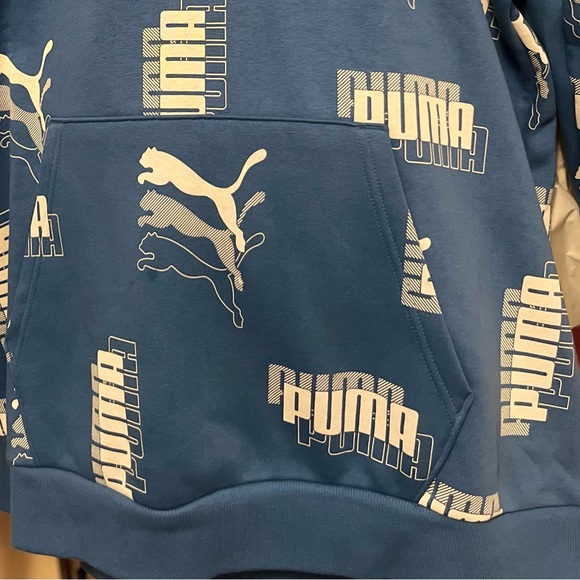 NWT Puma logo Cool Cat decal hoodie, Men’s XXL Brand New, Soft warm fleece. - Picture 3 of 13